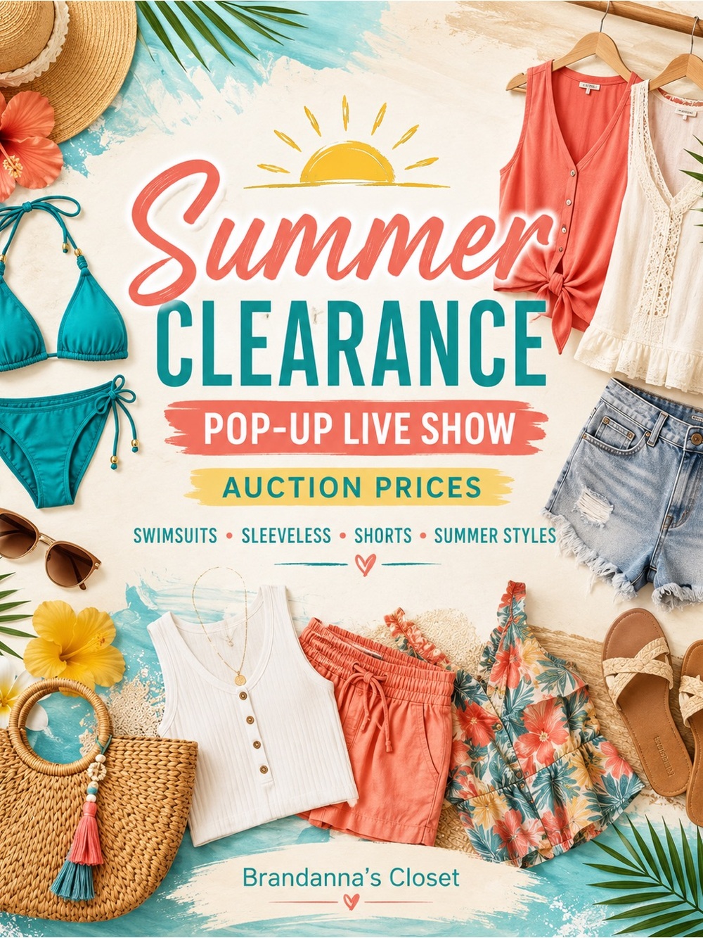 Low Starting Prices! All sizes Seasonal  Items!
